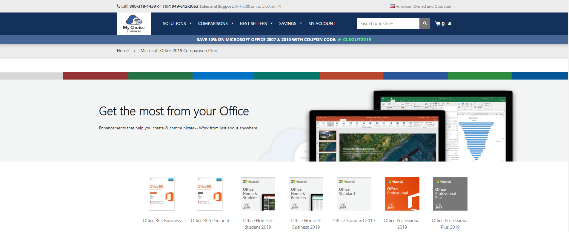 Notas del parche de My Choice Software de mayo de 2019