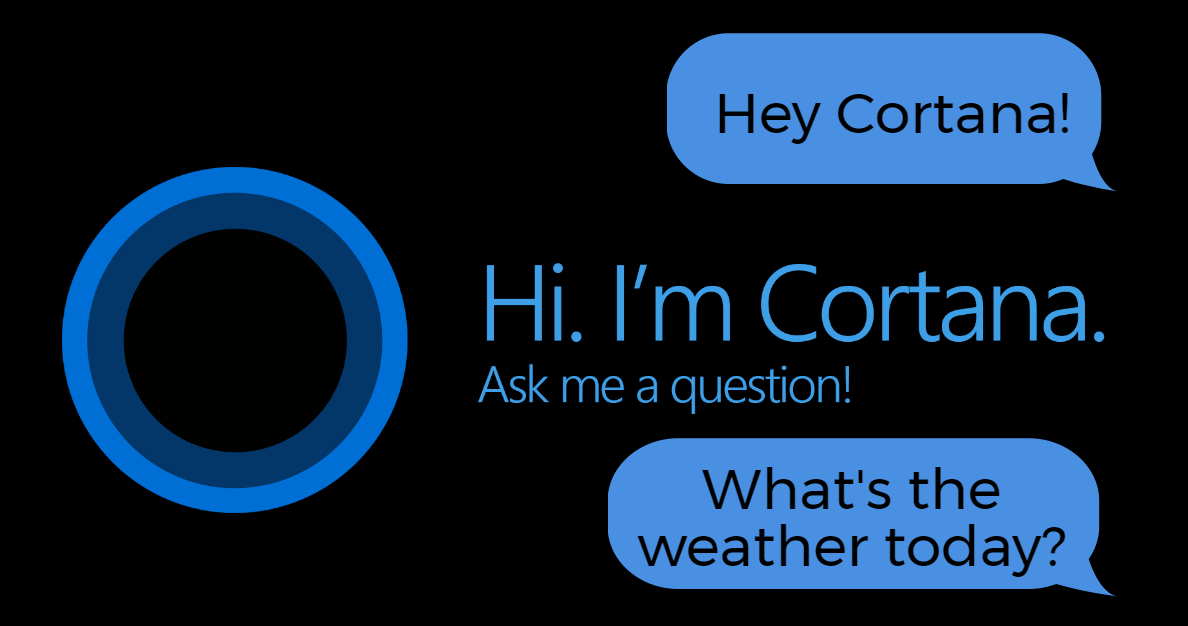 cortana, microsoft, windows 10